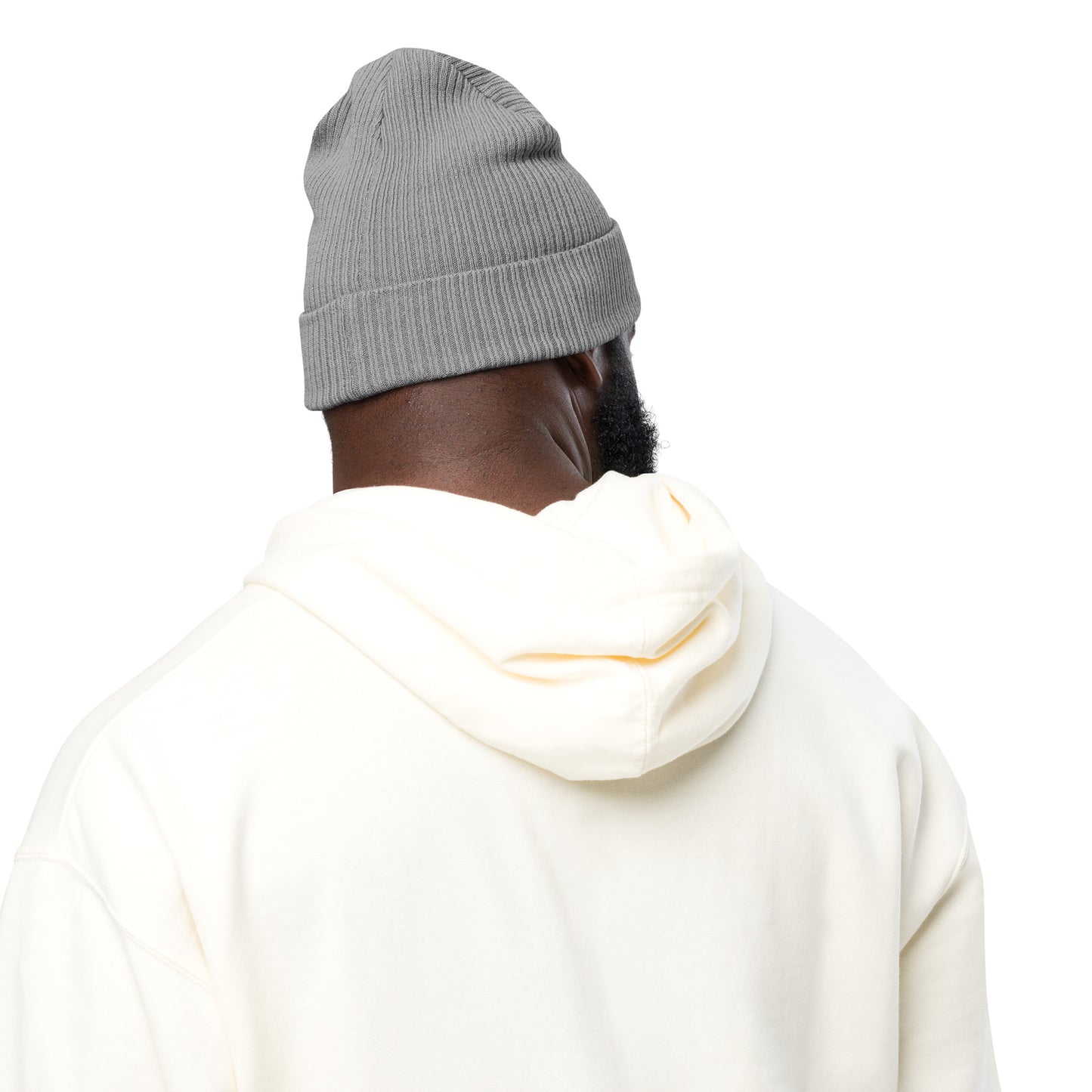 Organic ribbed beanie